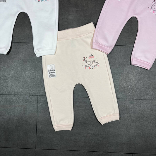 Pantalon bébé en coton doux