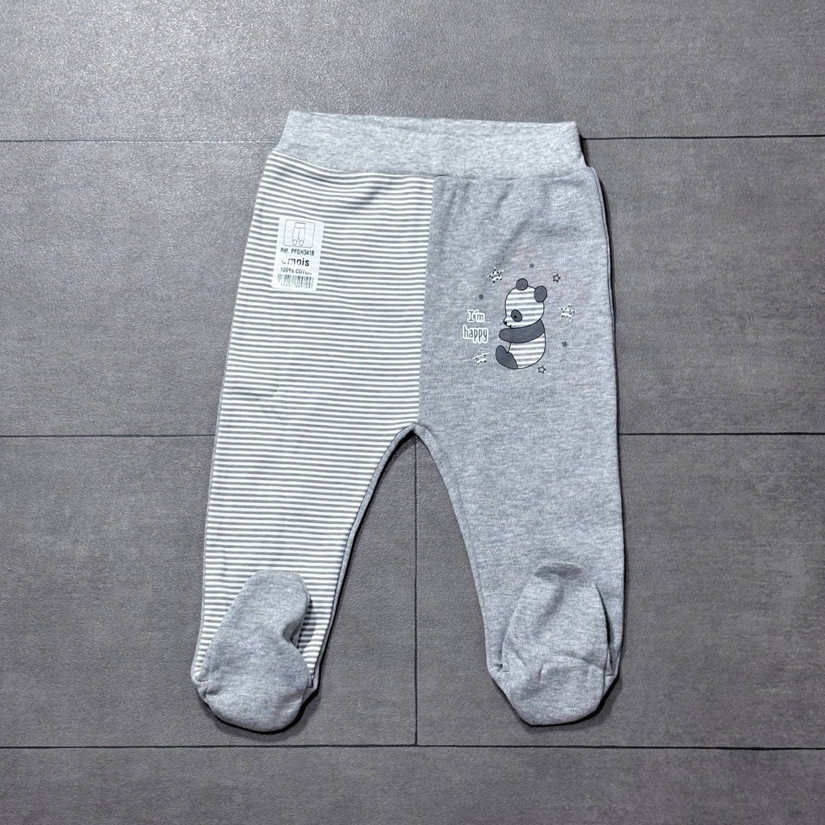 Pantalon bébé en coton doux ( pieds fermés )