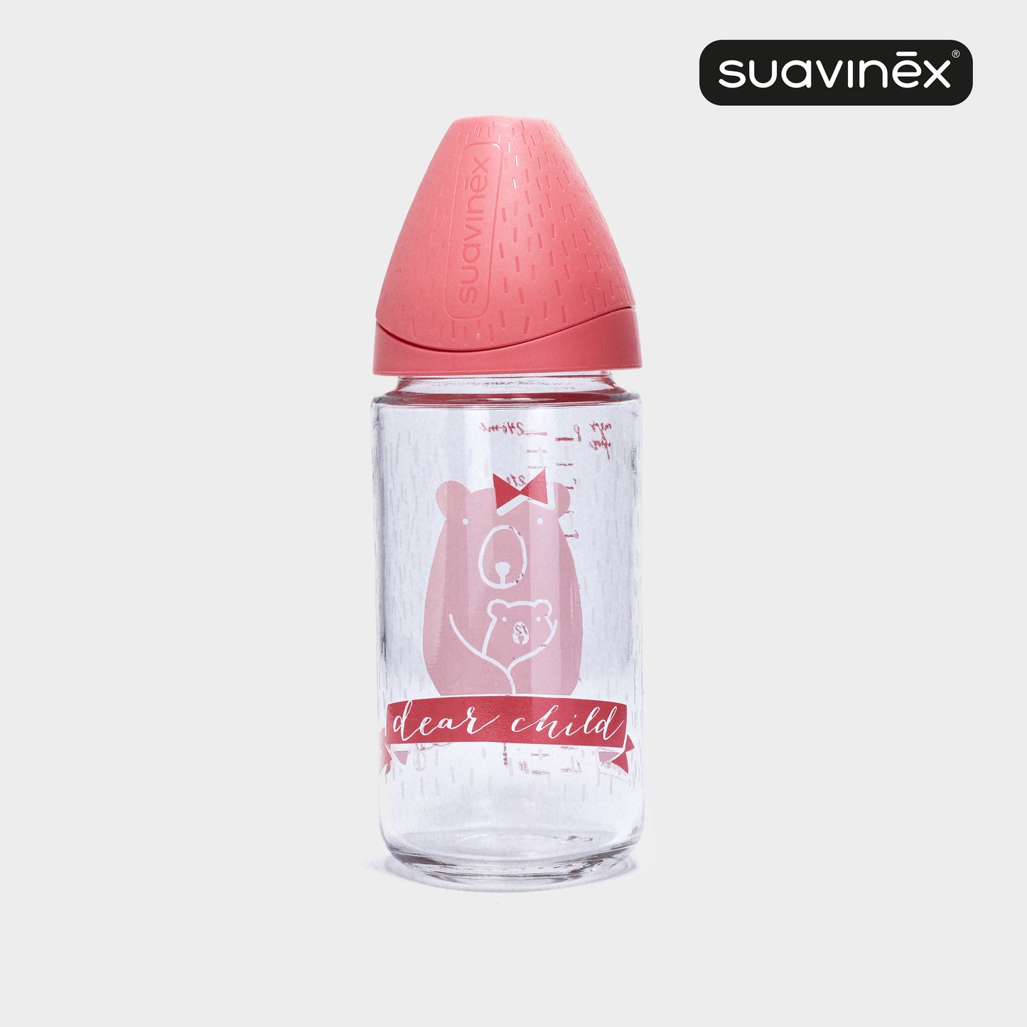 Biberon Suavinex 240ML - verre - anti colic - 🇪🇺
