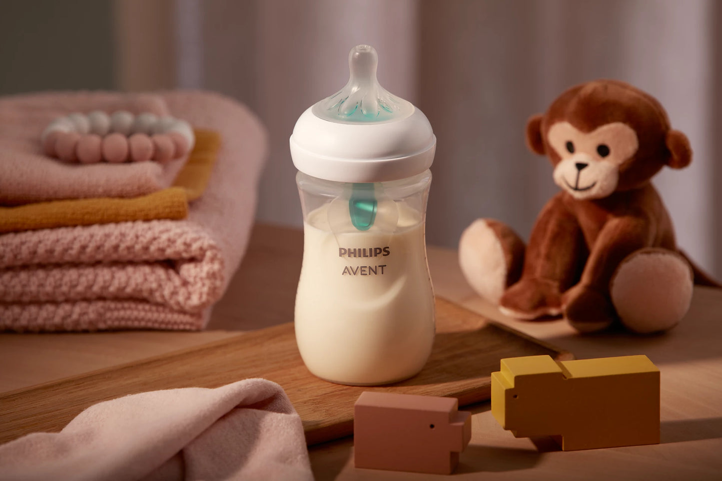 Philips Avent - Biberon en Plastique valve AirFree - Naturelle