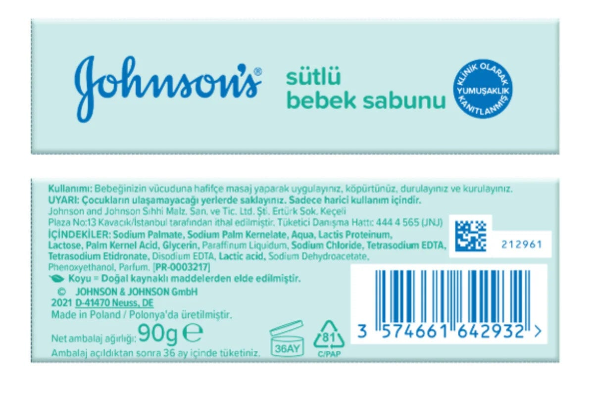 Johnson's baby - Savon Bébé 90g