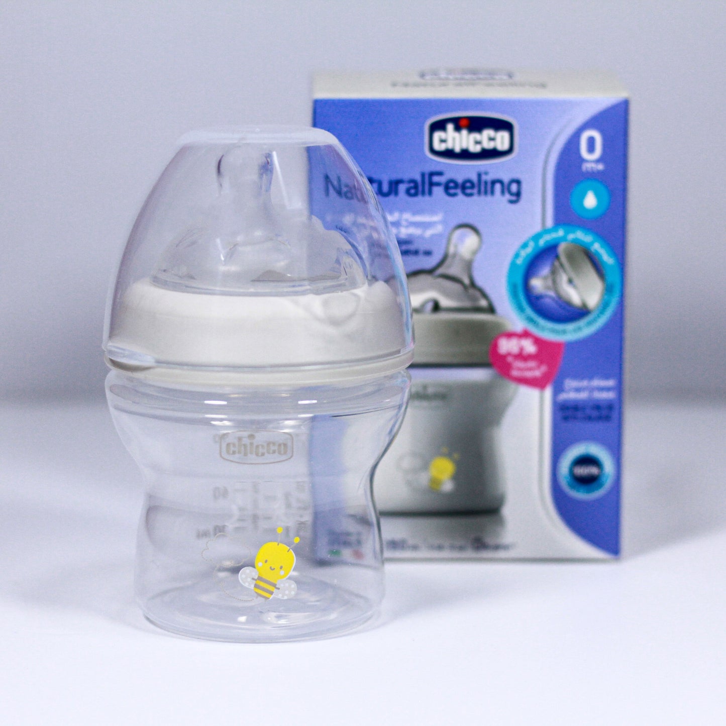 Chicco - Biberon en Plastique - NaturalFeeling