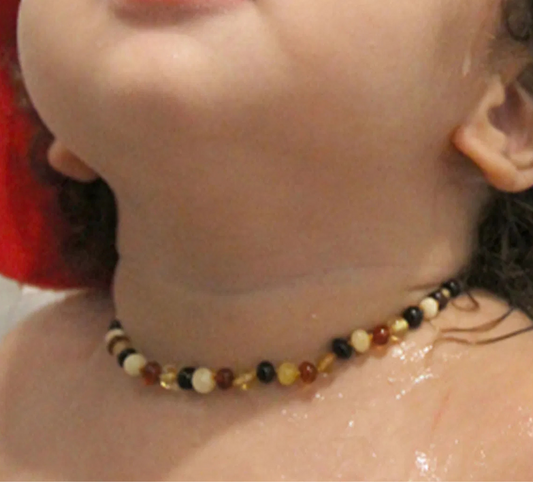 Collier d’ambre – Soulage les Poussées Dentaires