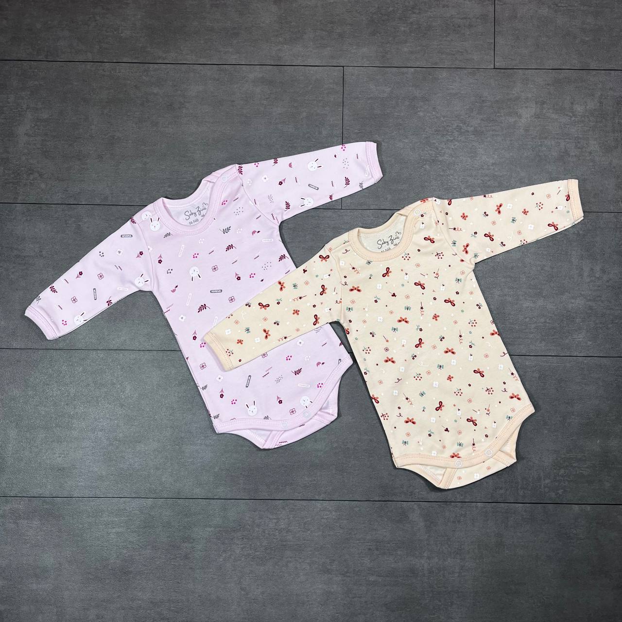 Body à manches longues "IMPRIMÉ"