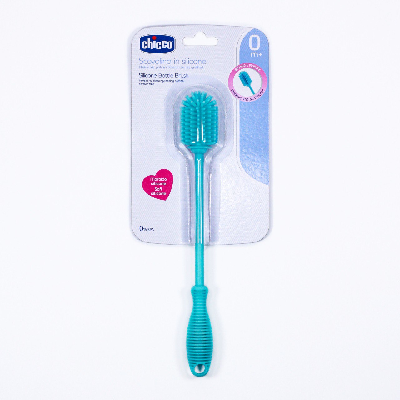 Chicco - Brosse en Silicone pour Biberons