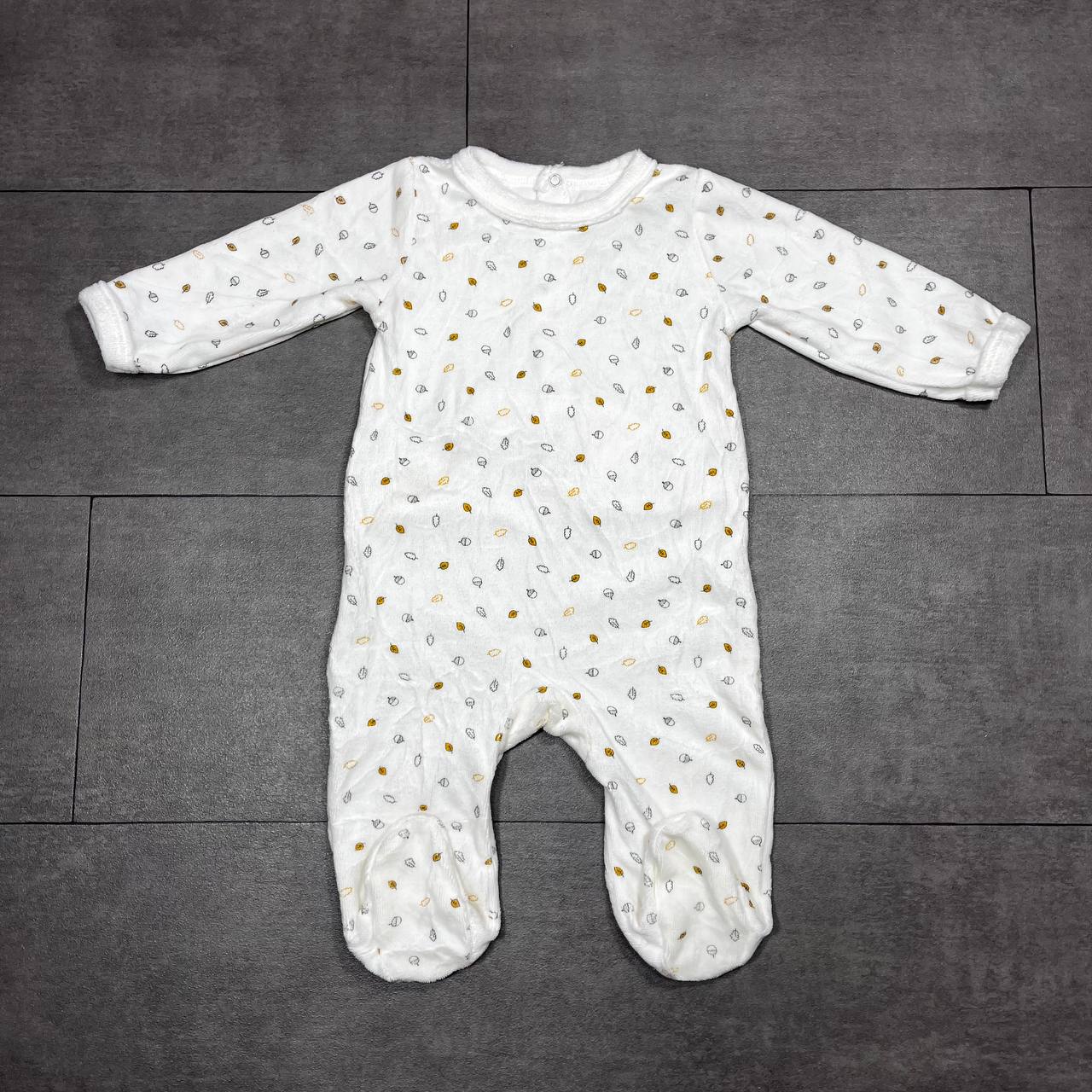 Grenouillère en velours INEXTENSO