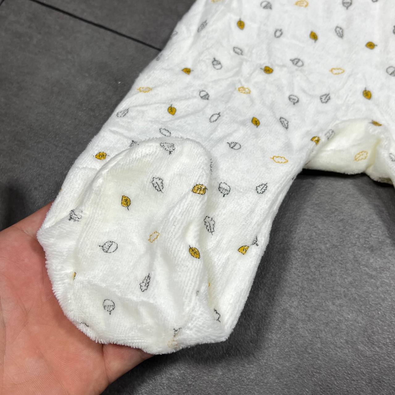 Grenouillère en velours INEXTENSO