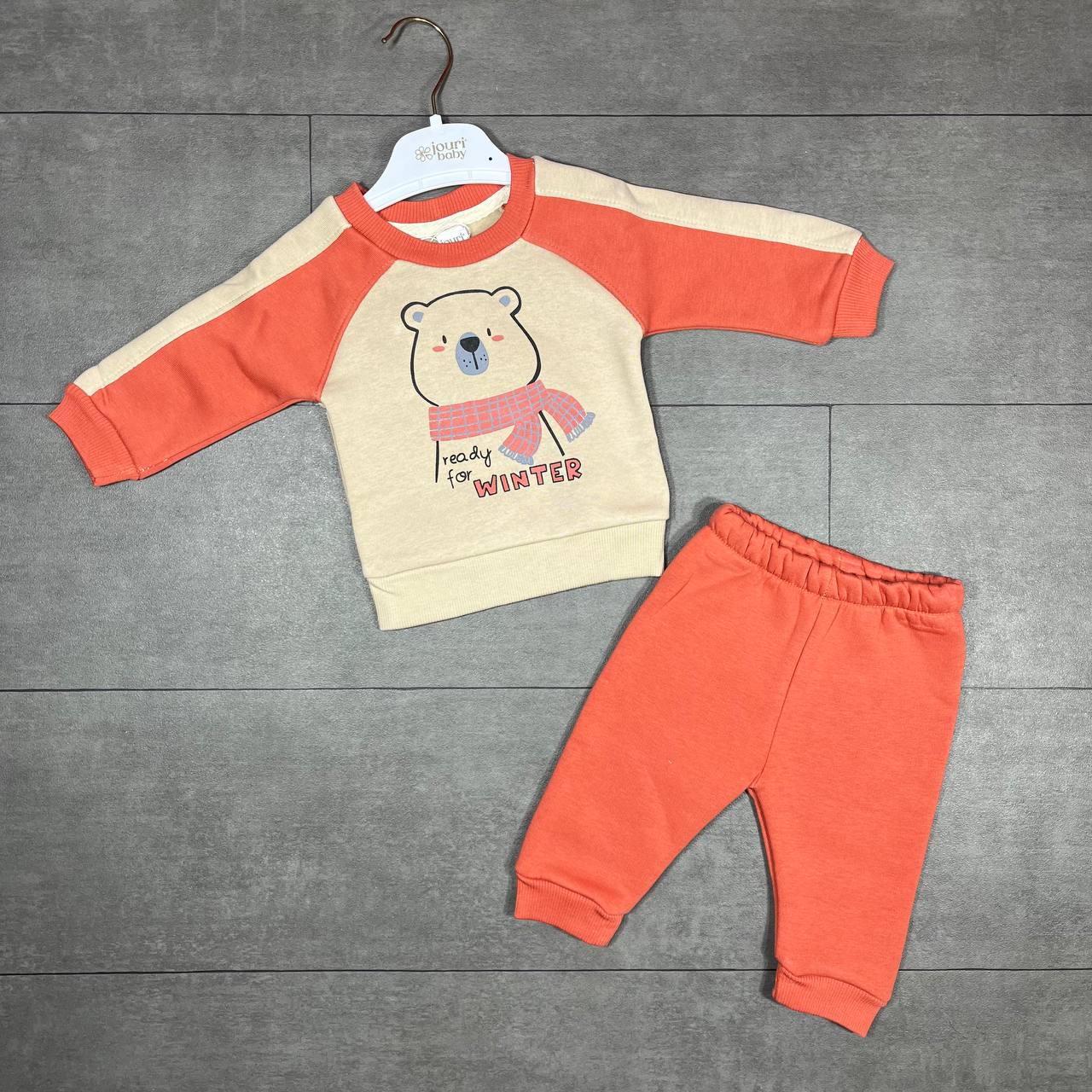 Ensemble jogging bébé motif ours – jouri baby