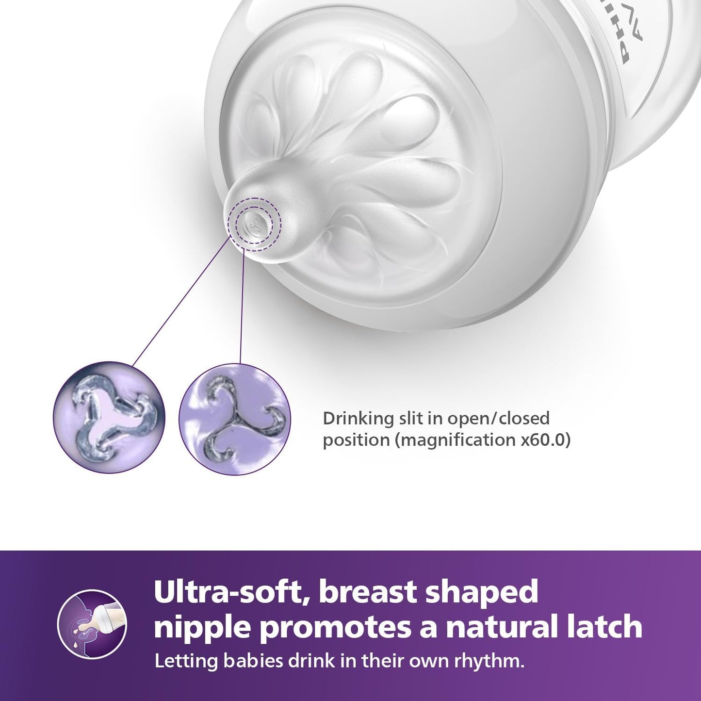 Philips Avent - Biberon en Plastique - Naturelle