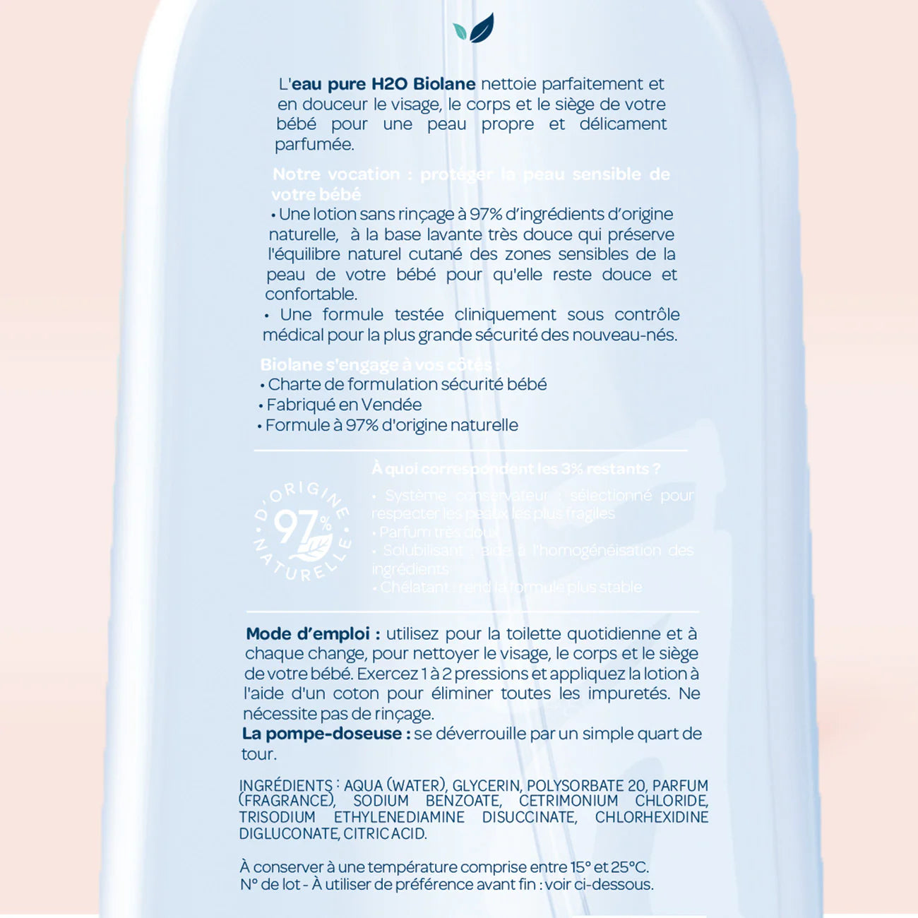 Biolane – Eau Pure H2O