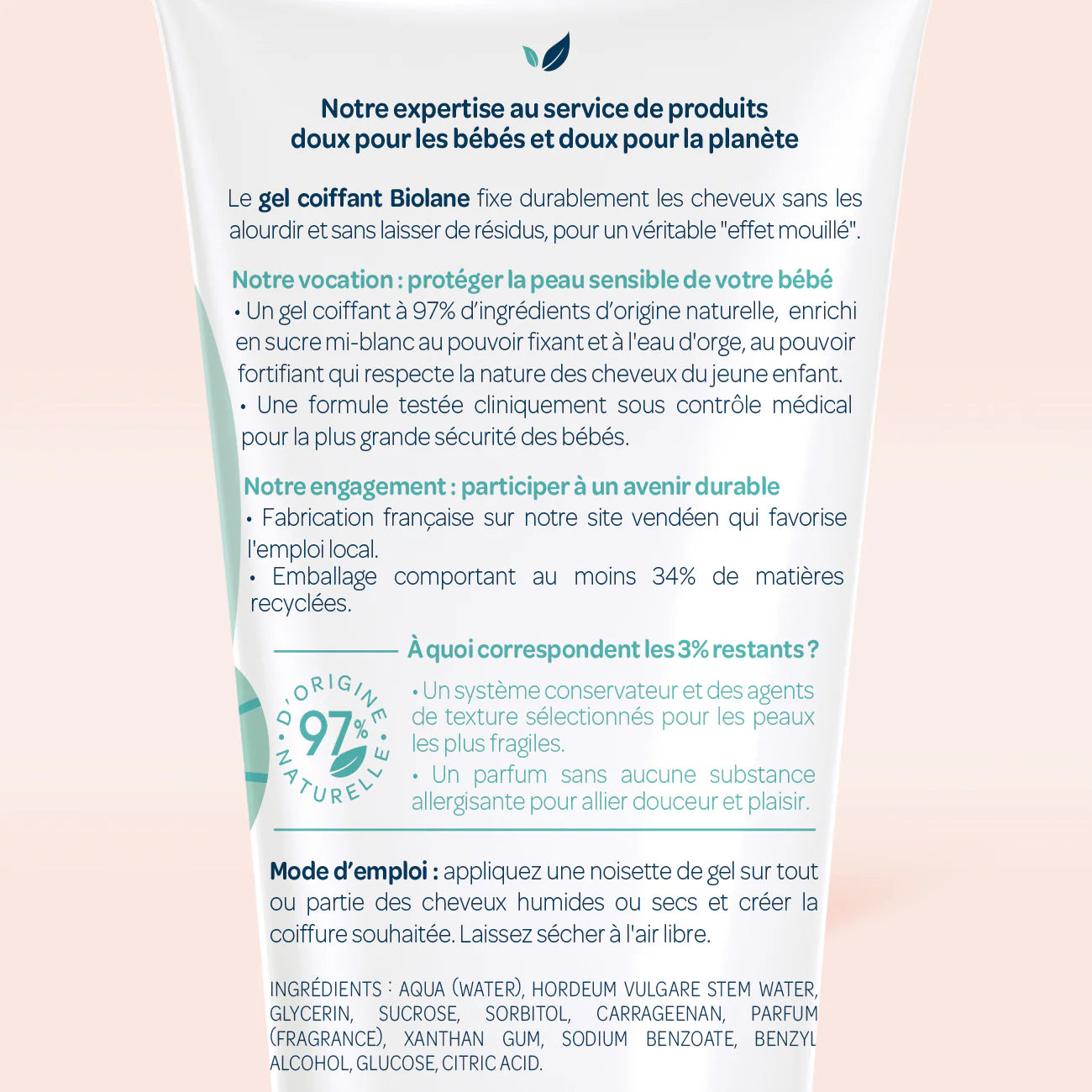 Biolane – Gel coiffant