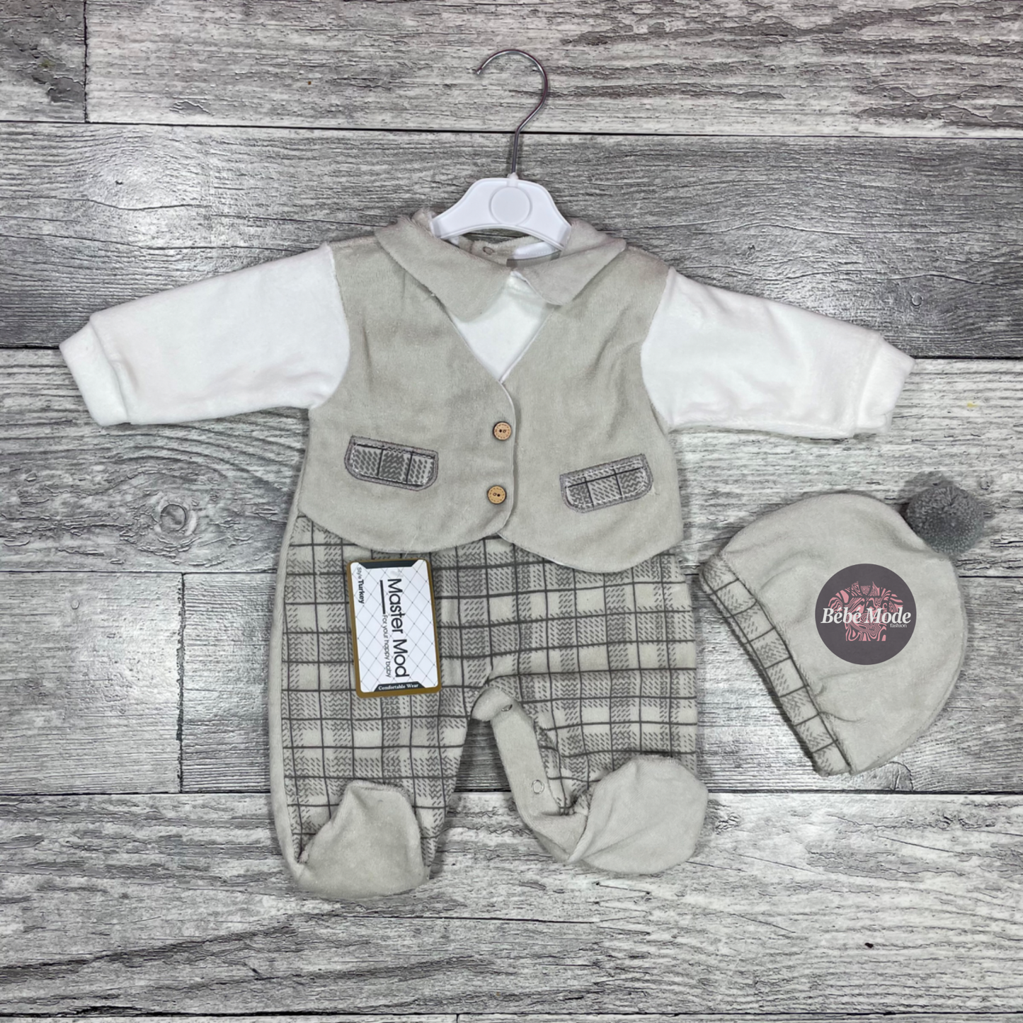 Grenouillère # - 2 pièces – Rasé – garçon