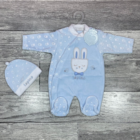 Grenouillère 2 pièces – Rasé – Lapino – Nouveau-né