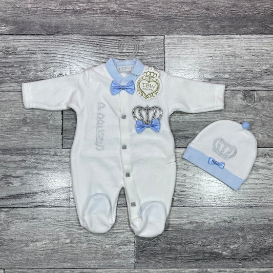 Grenouillère 2 pièces – Rasé – Mixte – Nouveau-né