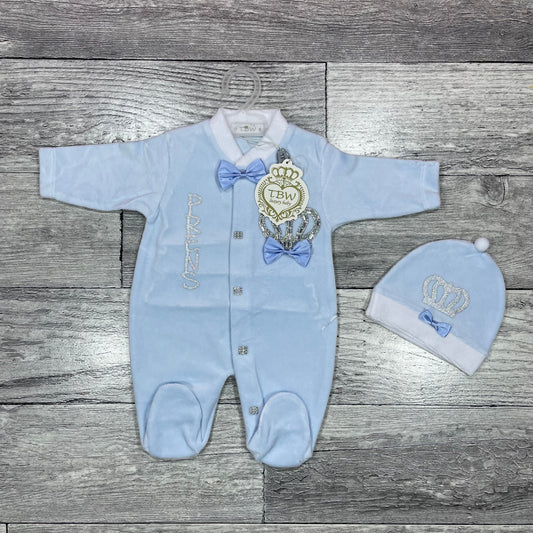 Grenouillère 2 pièces – Rasé – Mixte – Nouveau-né