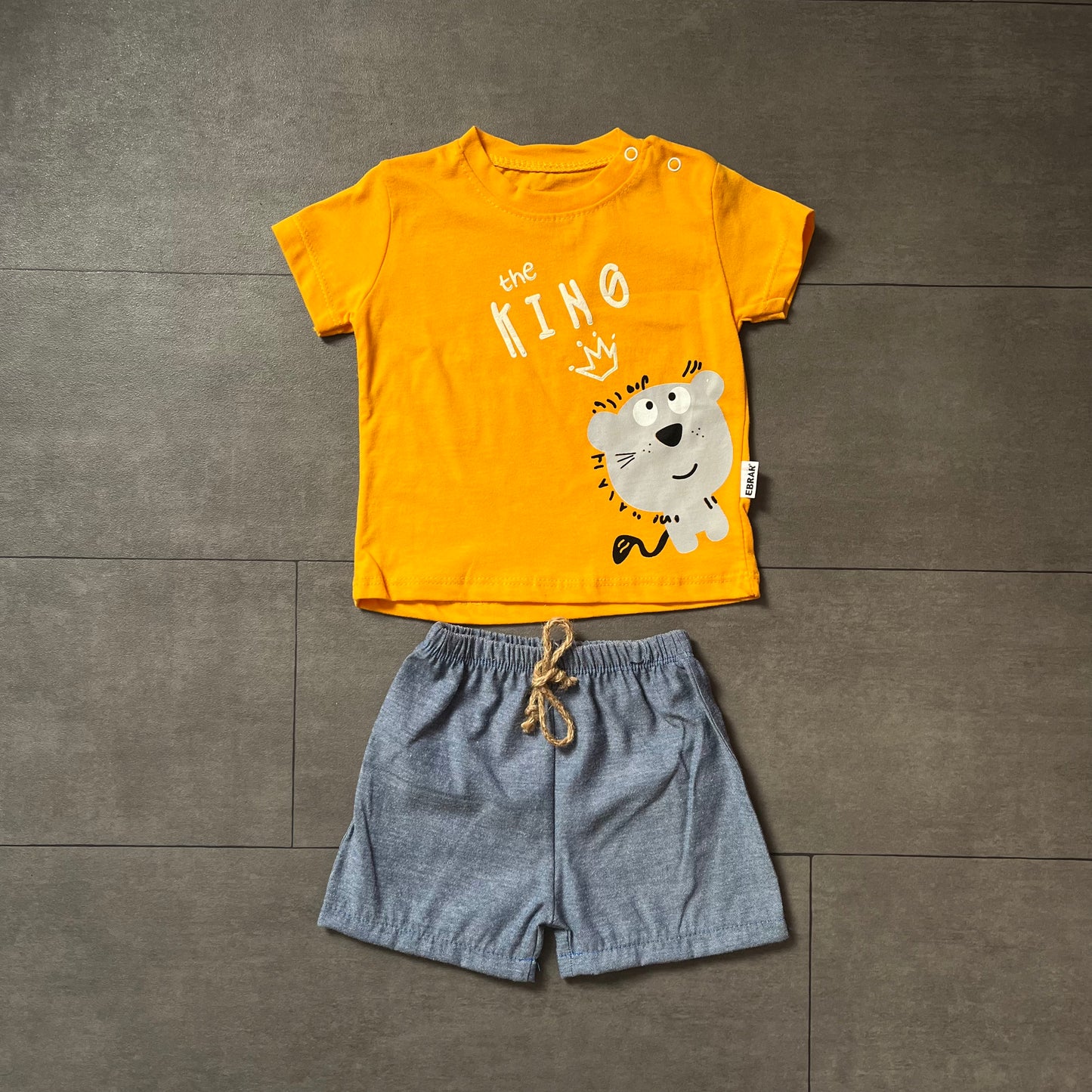 Ensemble t-shirt + short - 2 pièces