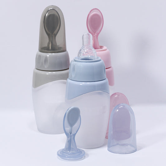 Biberon et Cuillere 2en1