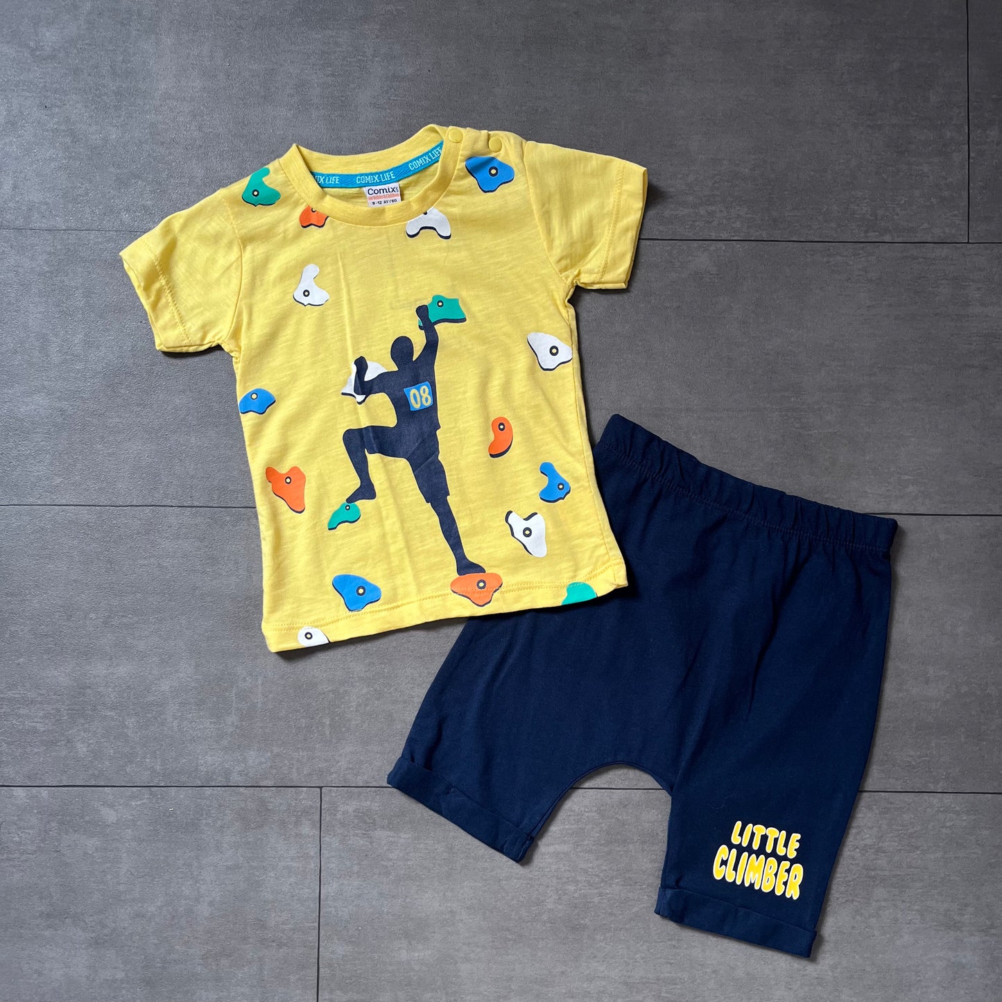 Ensemble t-shirt + short - 2 pièces