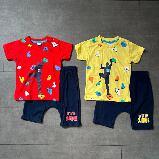 Ensemble t-shirt + short - 2 pièces