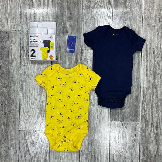 Lot de 2 bodies évolutifs pour bébé