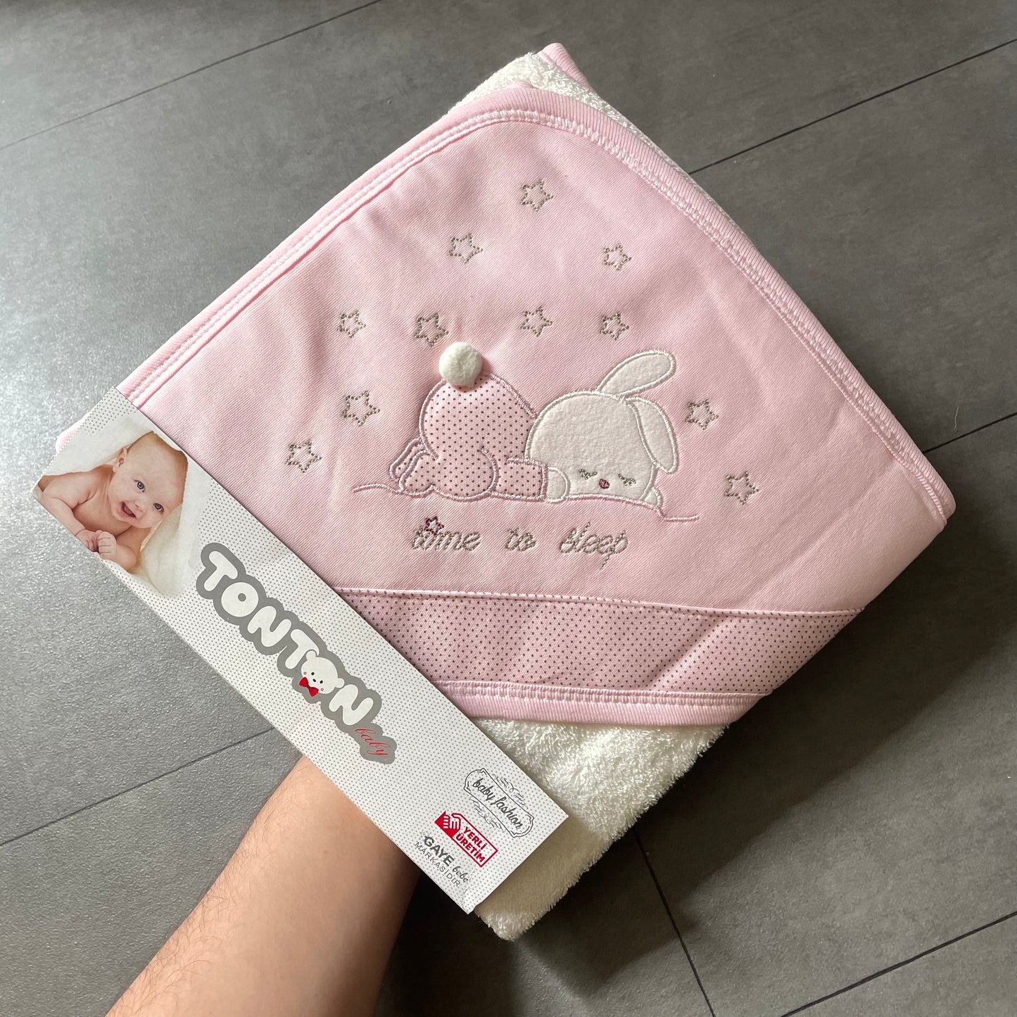 Cape de bain pour bébé - tonton