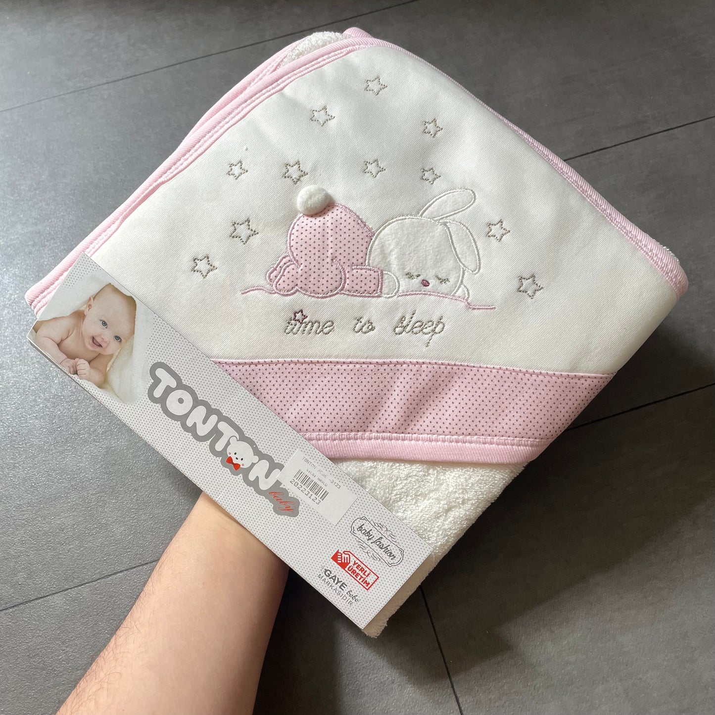 Cape de bain pour bébé - tonton