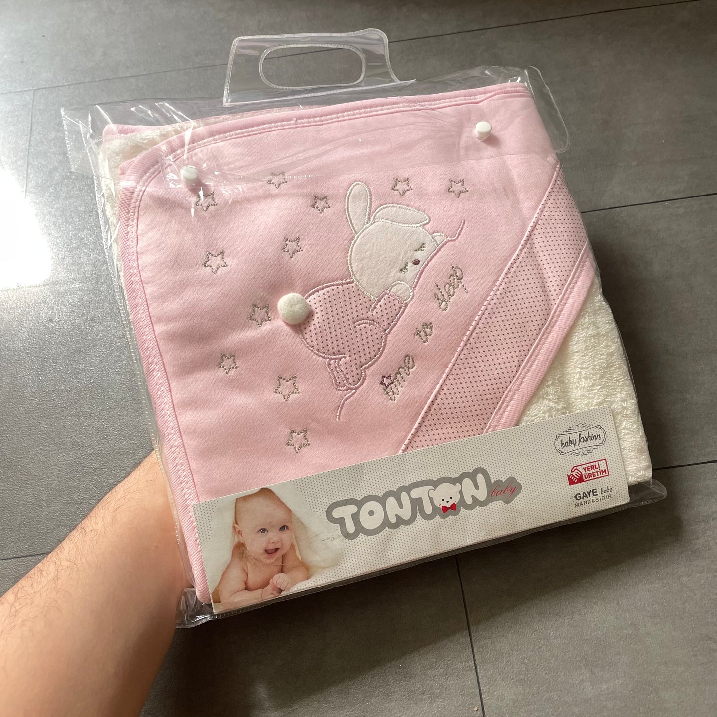 Cape de bain pour bébé - tonton