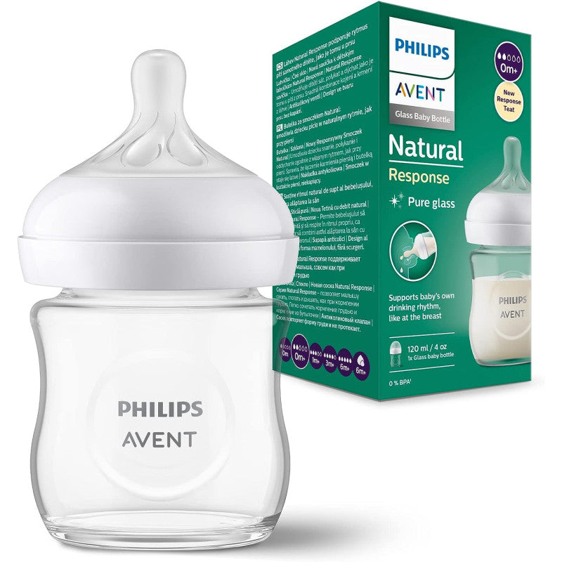 Biberon Philips Avent - verre زجاج - Naturelle