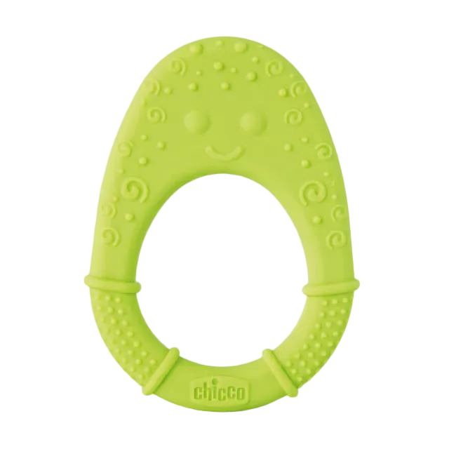 Chicco - Anneau de dentition avocat supersoft – dès 2 mois