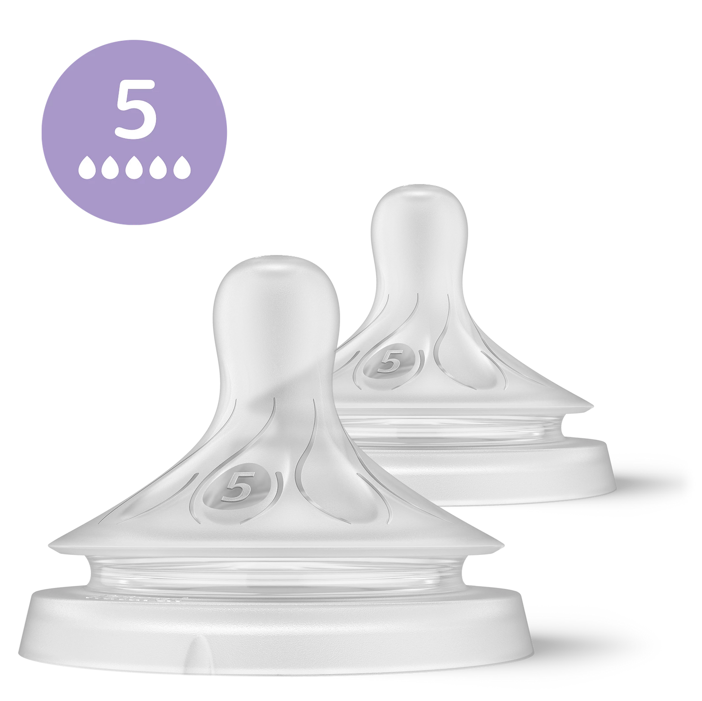 Philips Avent – Lot de 2 Tétines en Silicone – Natural Response