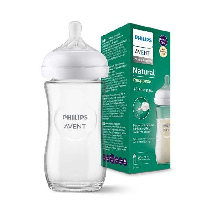 Biberon Philips Avent - verre زجاج - Naturelle