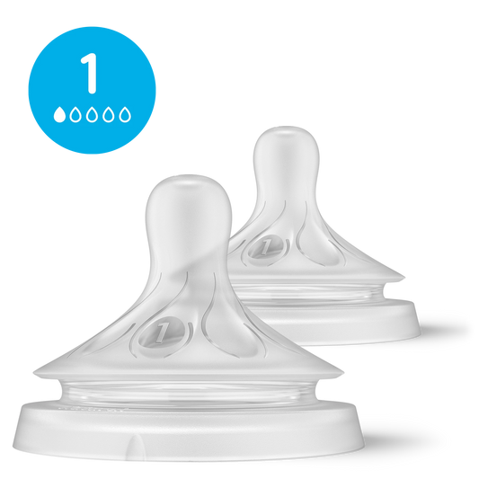 Philips Avent – Lot de 2 Tétines en Silicone – Natural Response