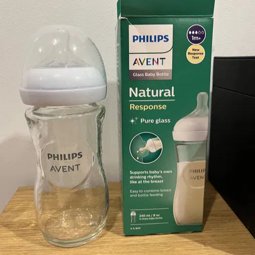 Philips Avent - Biberon en verre "زجاج" - Naturelle