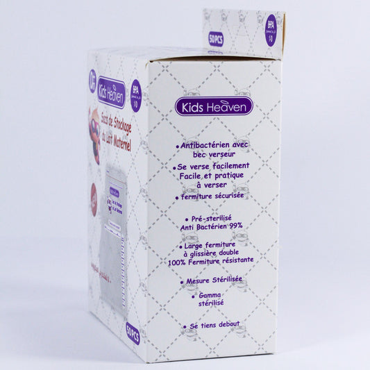Sacs de Stockage Du Lait Maternel- 50 pièces