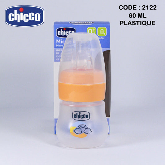 Chicco - Micro Biberon en Plastique anti colic