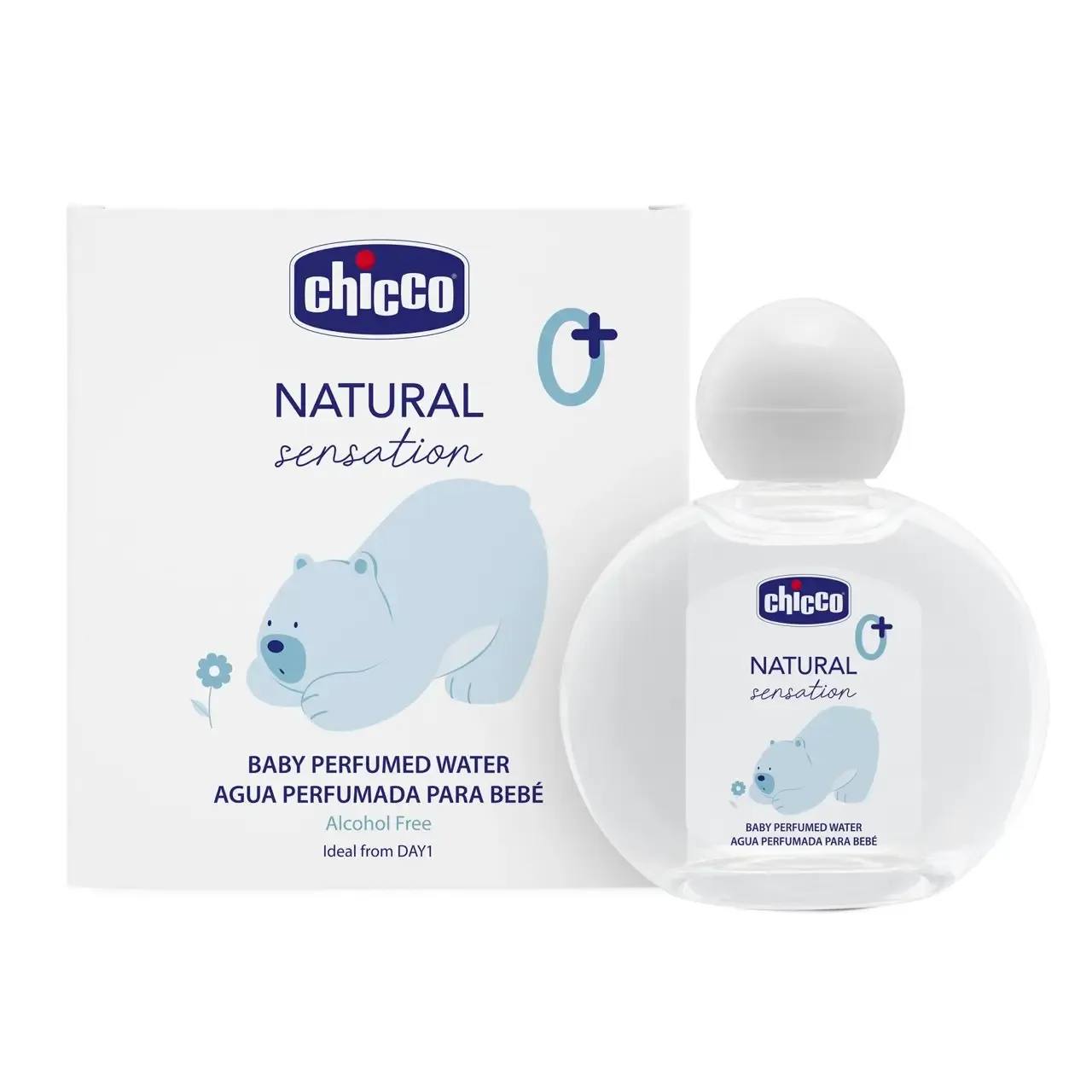 Chicco - Eau Parfumée pour Bébé - Natural Sensation - 100ML