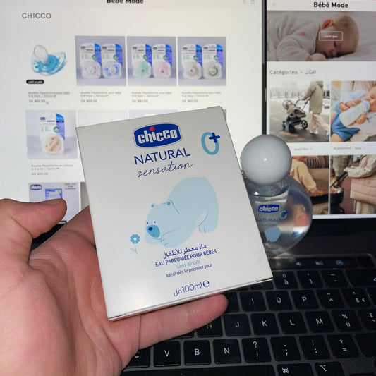 Chicco - Eau Parfumée pour Bébé - Natural Sensation - 100ML