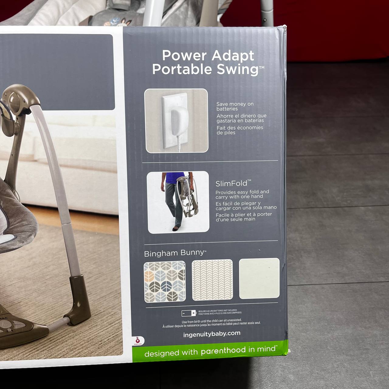 Balançoire électrique pour bébé