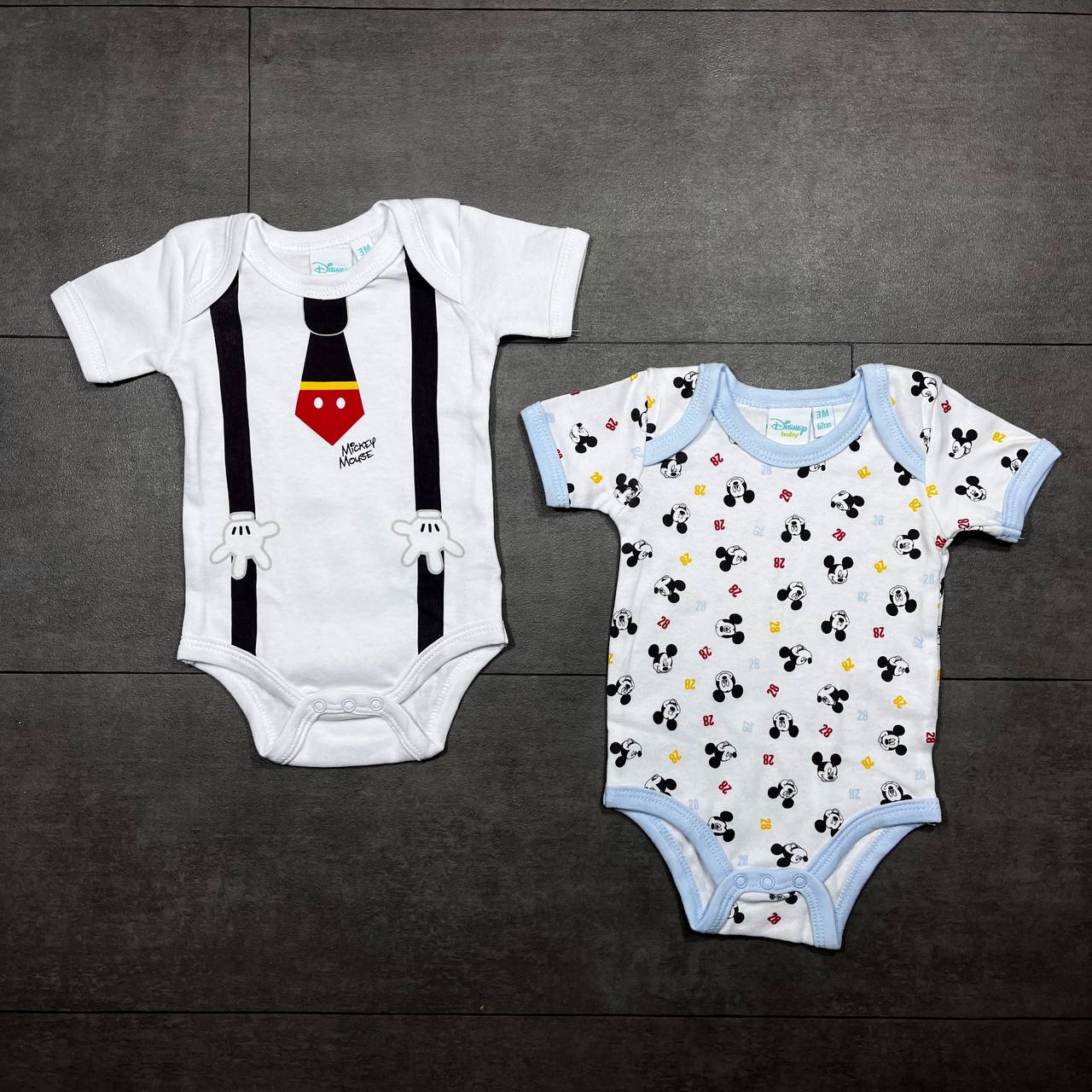 Disnep baby - Lot de 2 bodies pour bébé