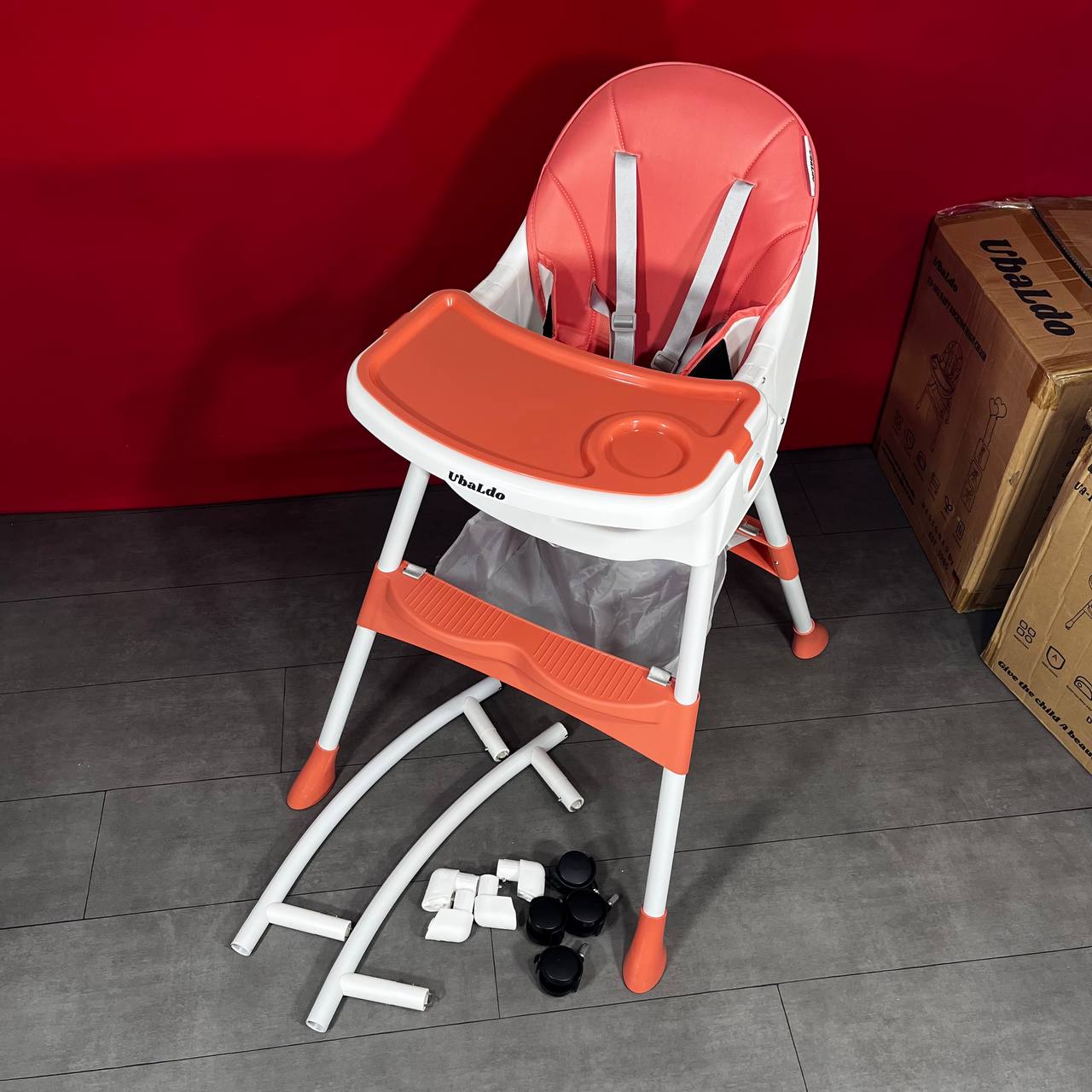 UBALDO – Chaise haute à manger pour bébé