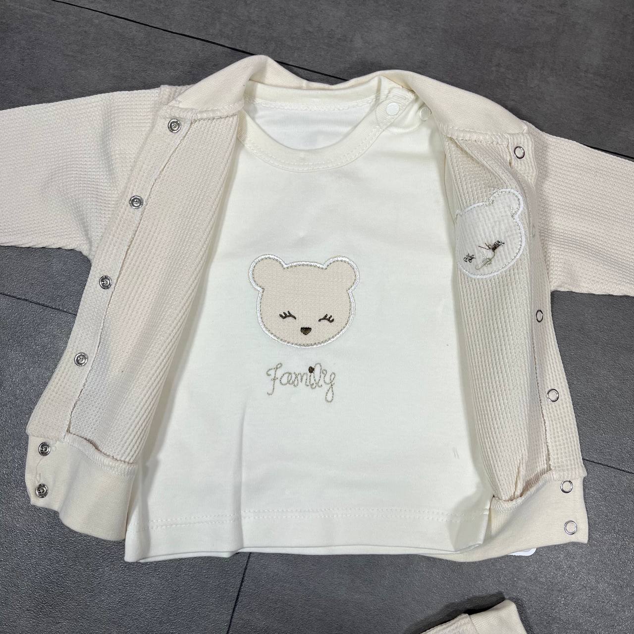 Ensemble bébé demi-saison 3 pièces