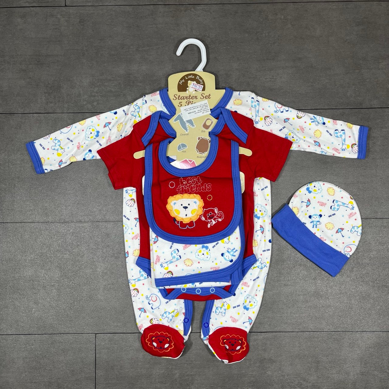 Ensemble 5 pièces en coton