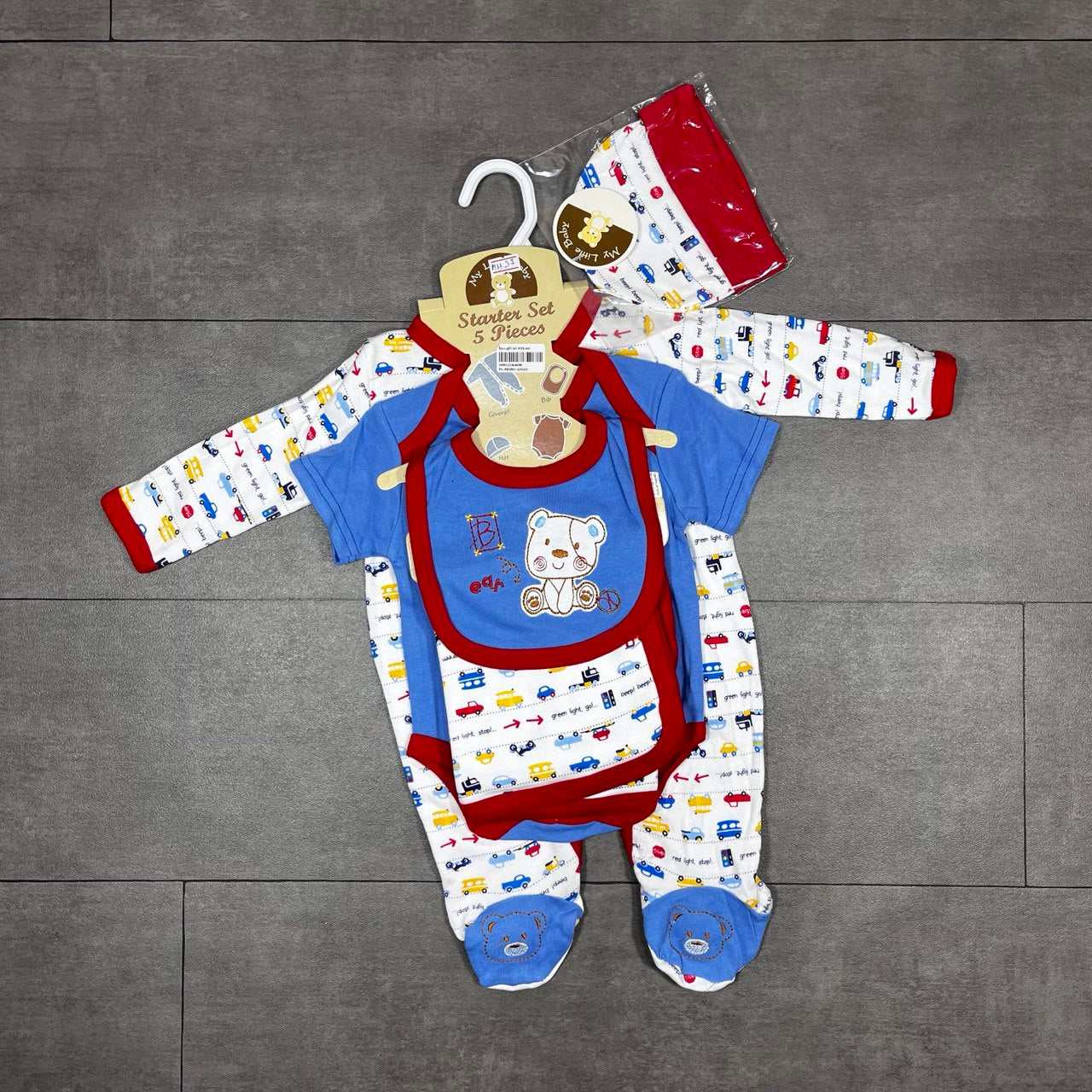 Ensemble 5 pièces en coton