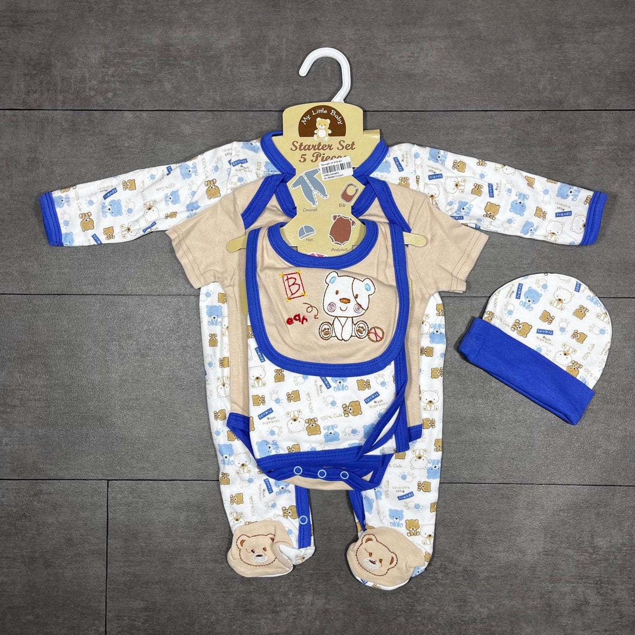 Ensemble 5 pièces en coton