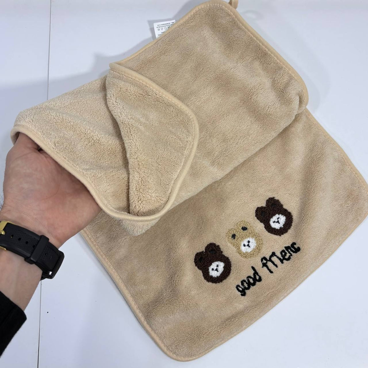Serviette de Bain Douce pour Bébé 70x35cm