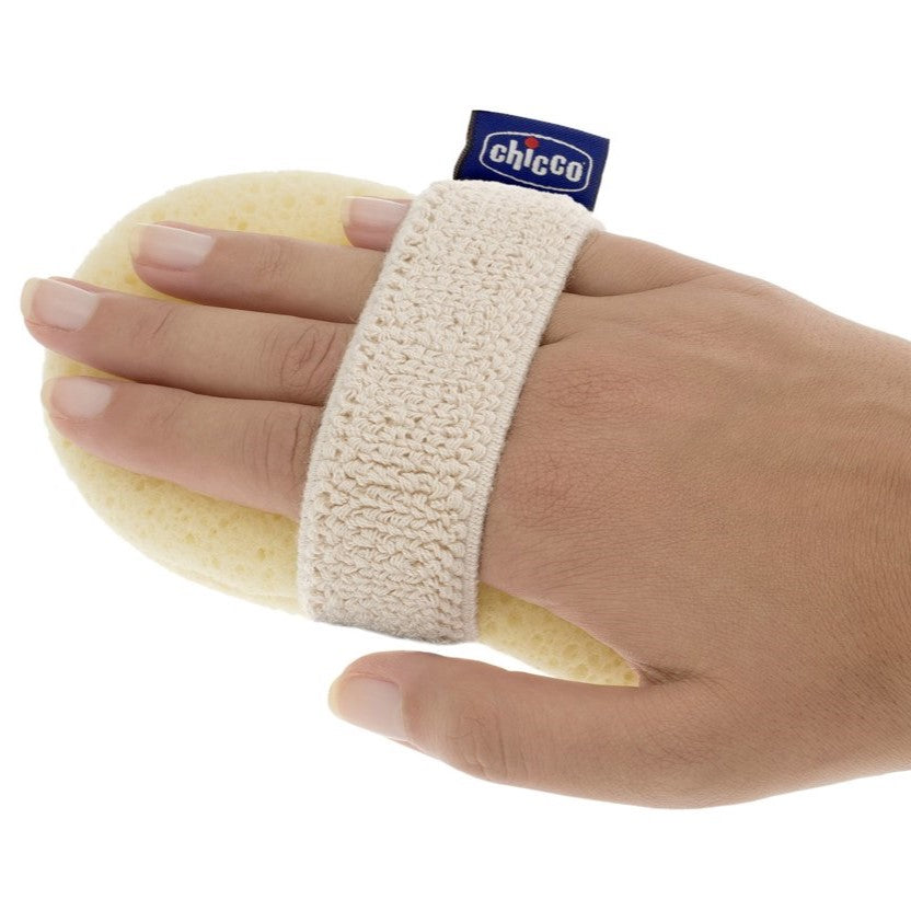 Chicco - Gant de bain éponge