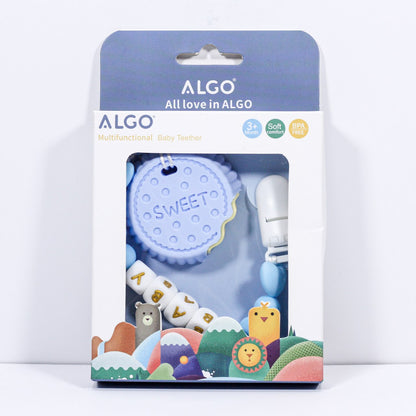 ALGO – Anneau de dentition Cake avec attache