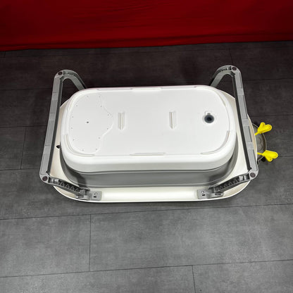 Baignoire pliable avec thermomètre intégré
