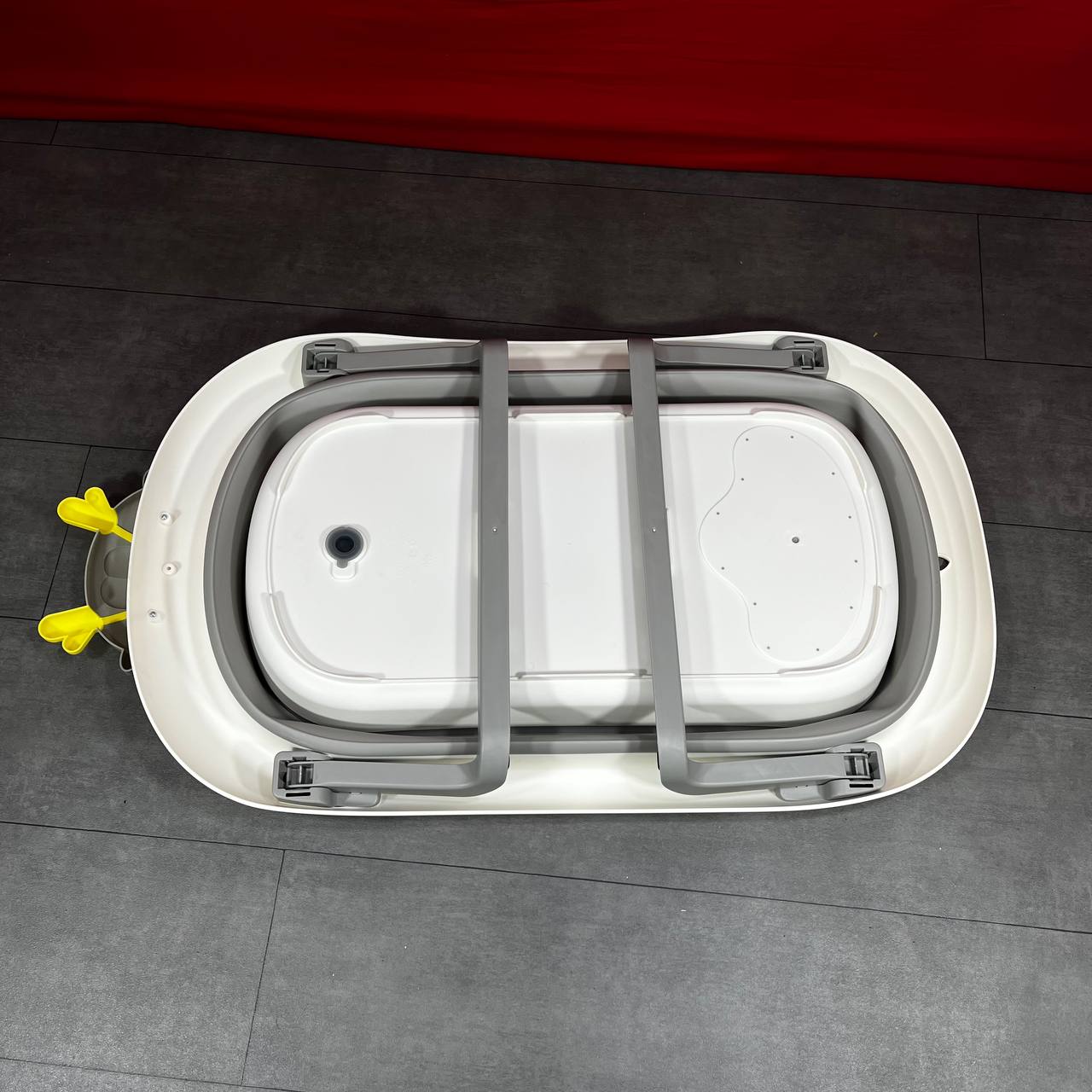 Baignoire pliable avec thermomètre intégré