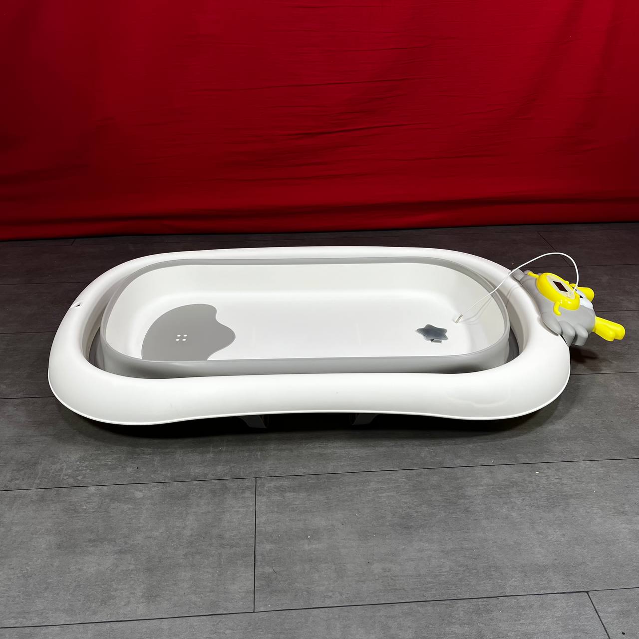Baignoire pliable avec thermomètre intégré